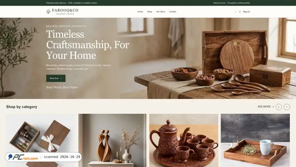 farooqandco.shop screenshot