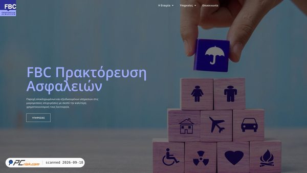 fbcinsurance.gr screenshot