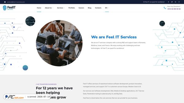 feel-it-services.com screenshot