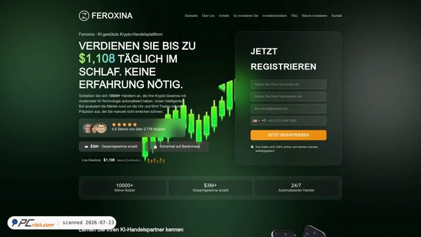 feroxinatrade.de screenshot
