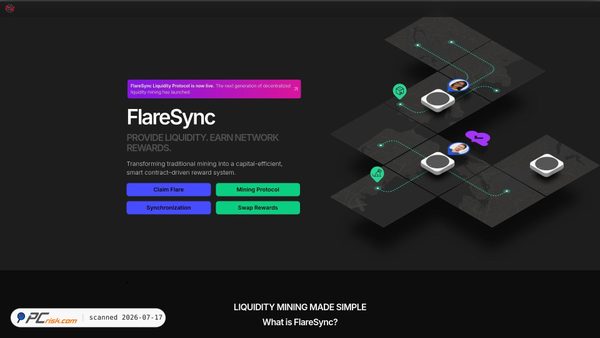 flare-sync.net screenshot