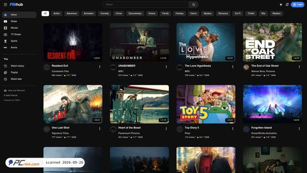 flikhub.net screenshot