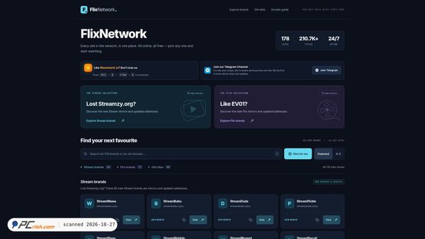 flixnetwork.is screenshot