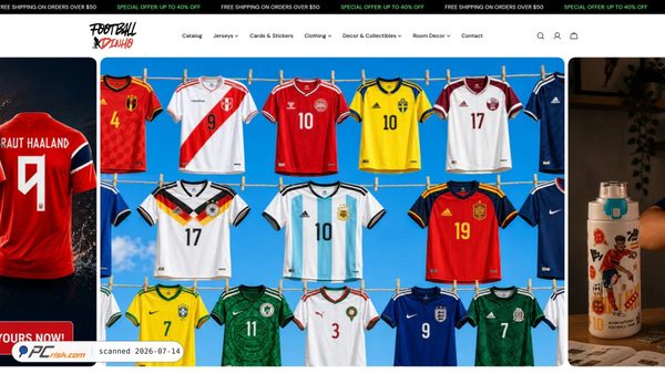 footballdinho.com screenshot