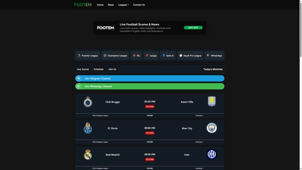 footem.site screenshot