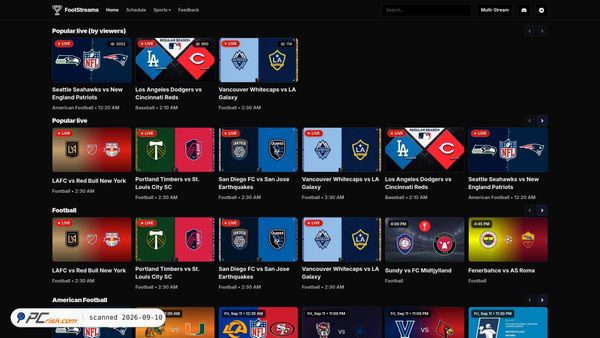 footstreams.net screenshot