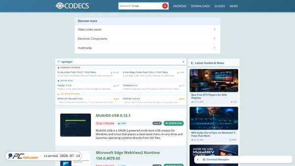 free-codecs.com screenshot