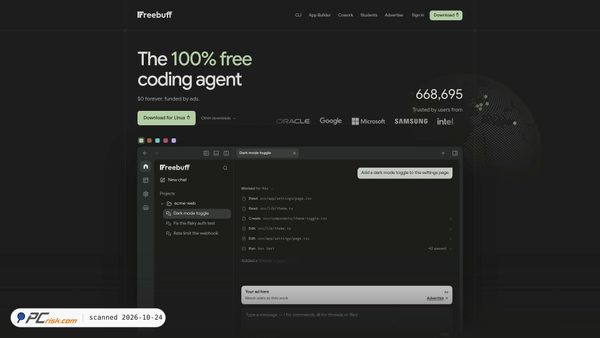 freebuff.com screenshot