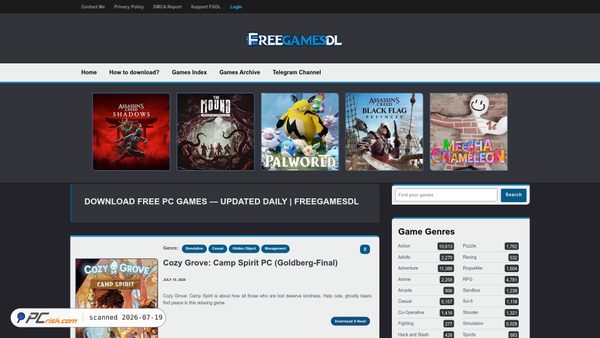 freegamesdl.net screenshot