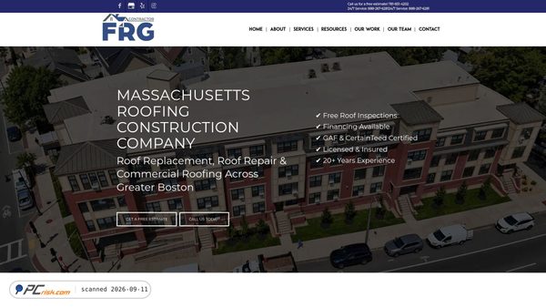 frgcontractor.com screenshot