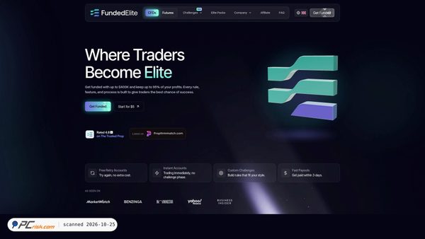 fundedelite.com screenshot