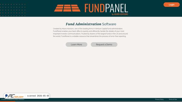 fundpanel.io screenshot