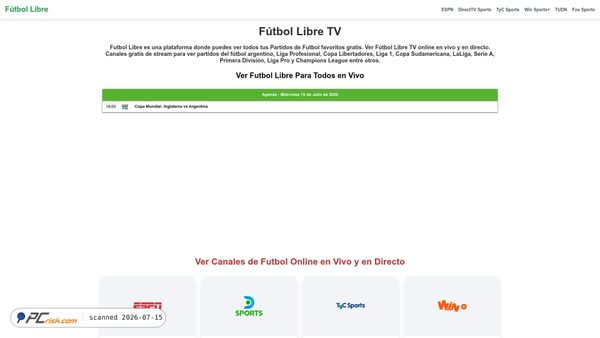 futbollibretv.su screenshot