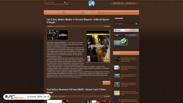 games-blacksoft.com screenshot