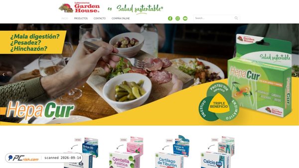 gardenhouseargentina.com.ar screenshot