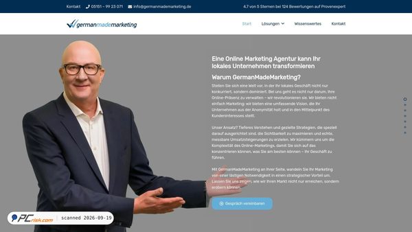 germanmademarketing.de screenshot