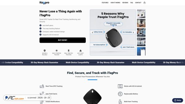 get-itagpro.com screenshot
