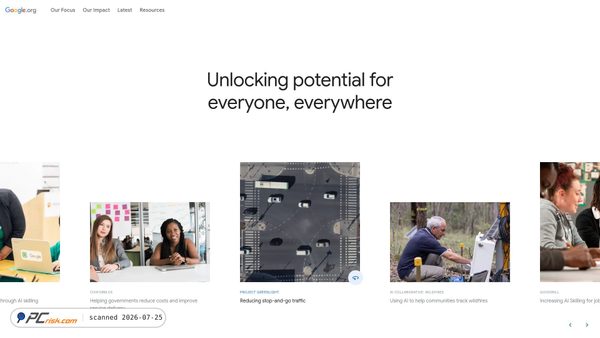 google.org screenshot