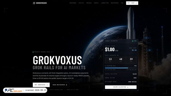 grokvoxus.com screenshot