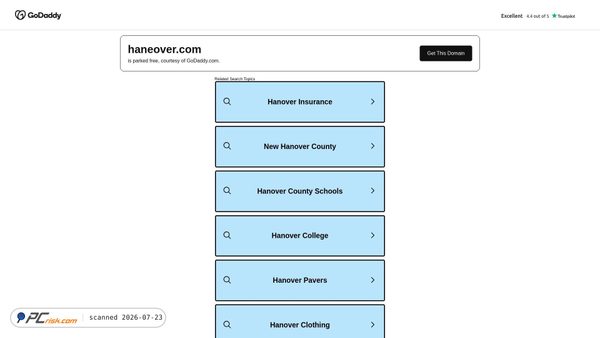 haneover.com screenshot