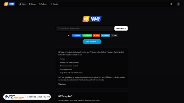 hdtodayz.org screenshot