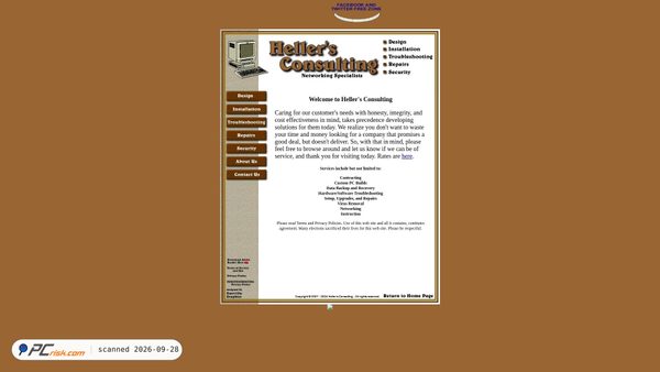 hellersconsulting.com screenshot