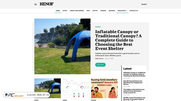 henof.com screenshot
