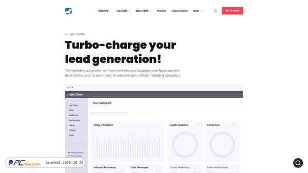 heyoliver.com screenshot