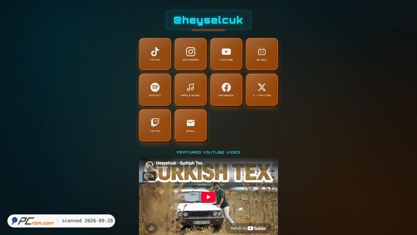 heyselcuk.com screenshot