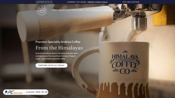 himalayacoffeecompany.com screenshot