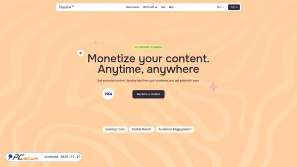 hipolink.net screenshot