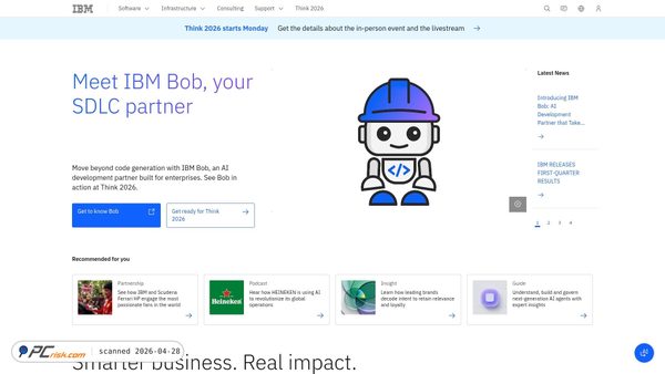 ibm.com screenshot
