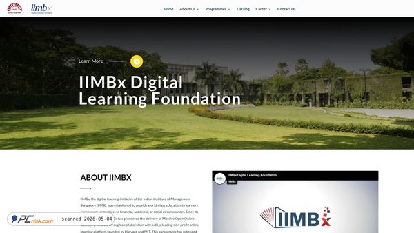 iimbx.iimb.ac.in screenshot