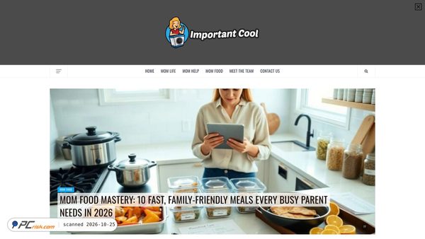 importantcool.com screenshot