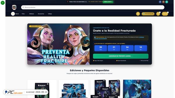 inevitablemx.com screenshot