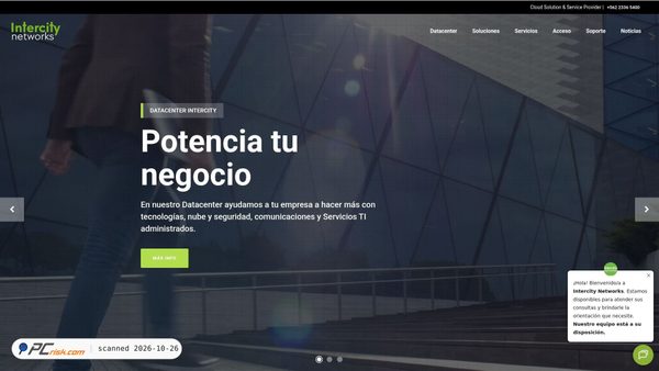 intercity.cl screenshot