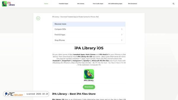 ipalibrary.net screenshot