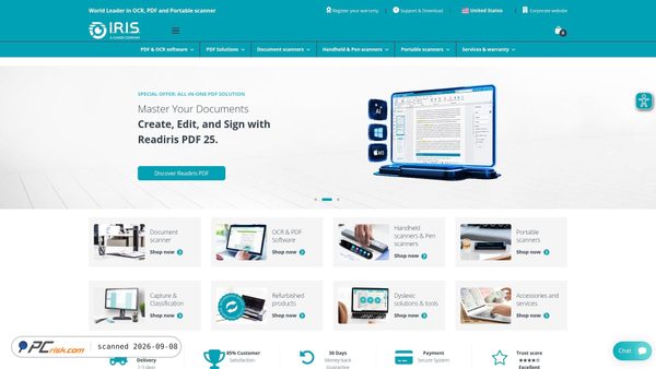 irislink.com screenshot