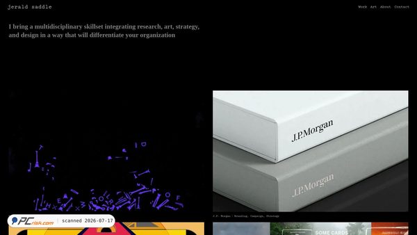 jeraldsaddle.com screenshot