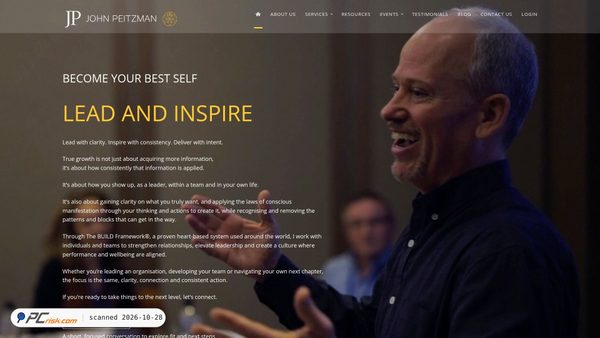johnpeitzman.com screenshot