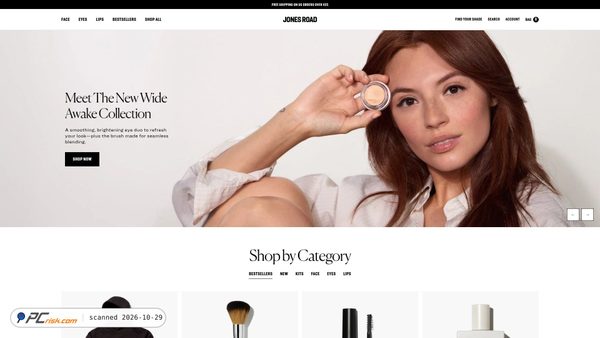 jonesrroadbeauty.shop screenshot