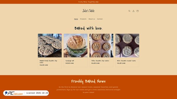 juliestable.ca screenshot