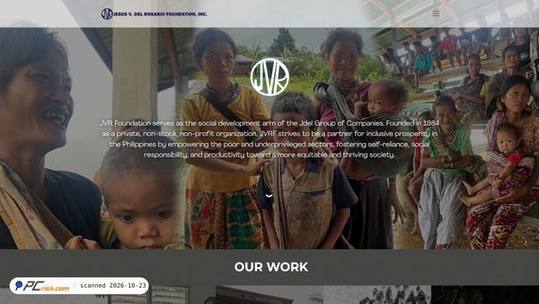 jvrfoundation.org screenshot