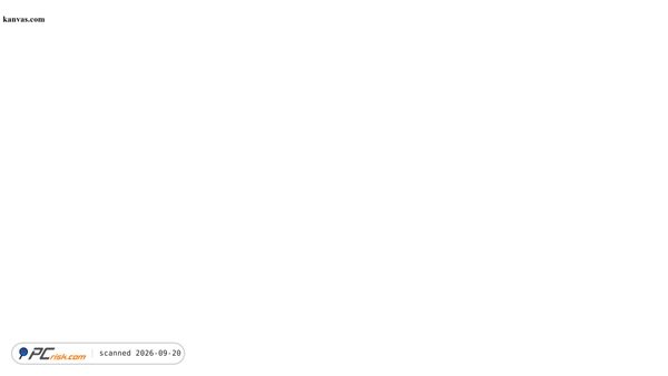 kanvas.com screenshot