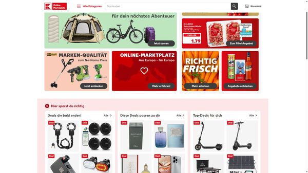 kaufland.de screenshot