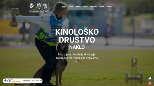 kd-naklo.si screenshot