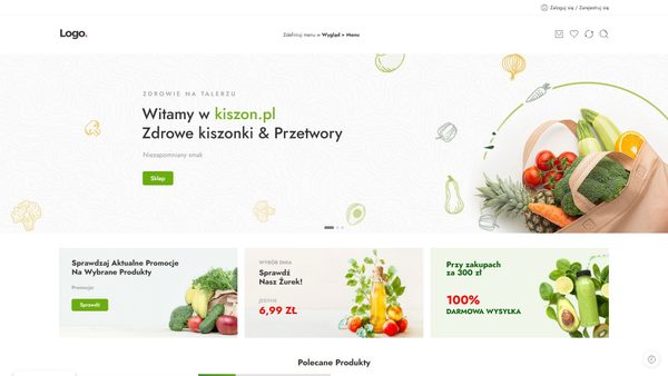 kiszon.pl screenshot