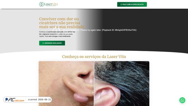 laservita.com.br screenshot