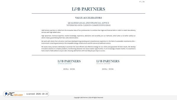 lbpartners.it screenshot