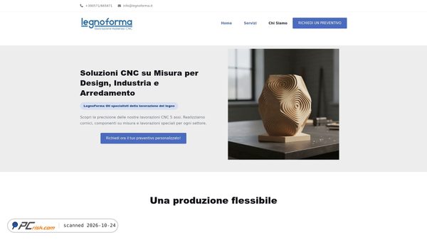 legnoforma.it screenshot
